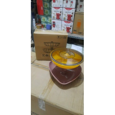 Toples kue putar 2 susun