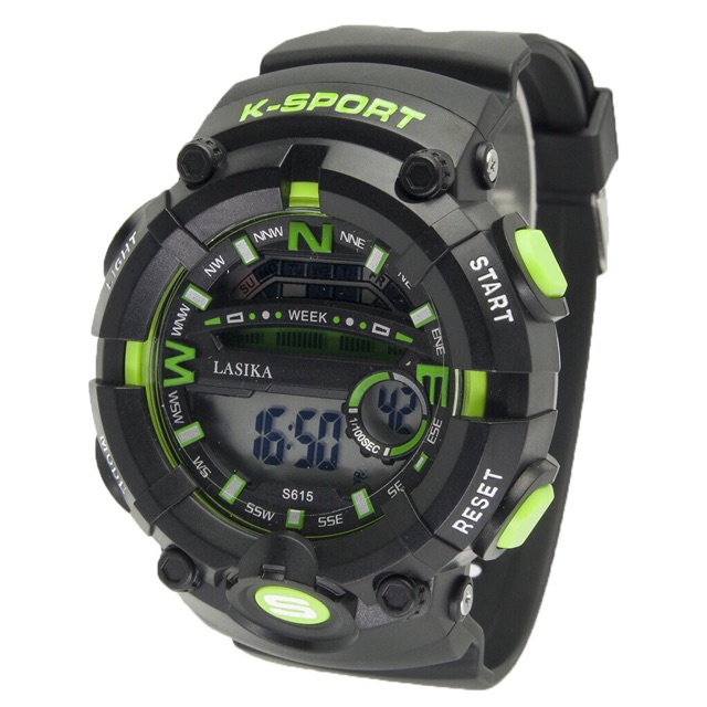 Jam tangan lasika dewasa sport digital anti air