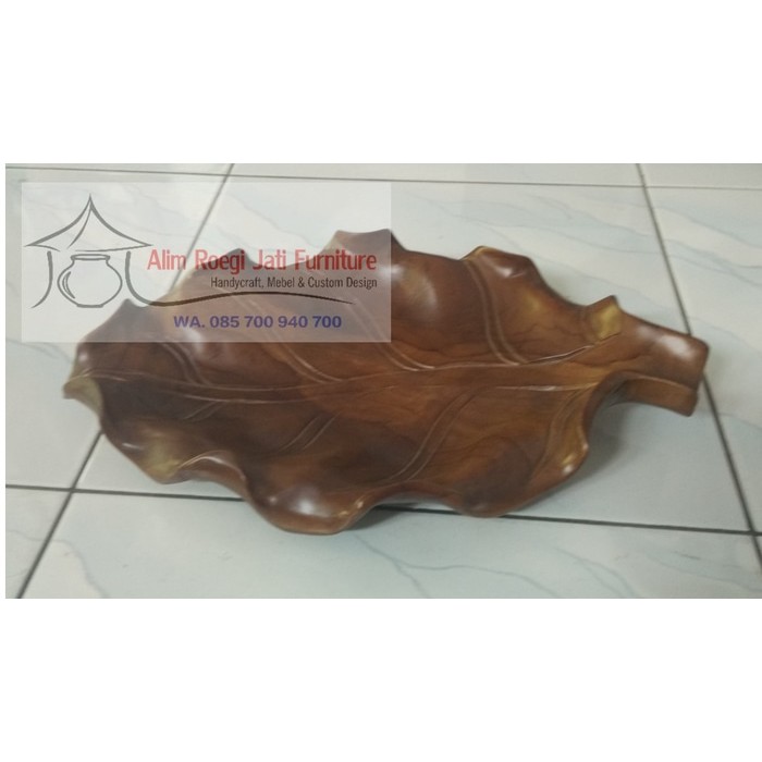 TEMPAT BUAH KAYU JATI SMALL, TEMPAT BUAH JATI, TEMPAT BUAH UKIR