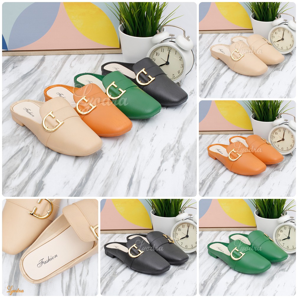 Yodra Lennon Flat Jelly Shoes Import YDR221 Real Pict