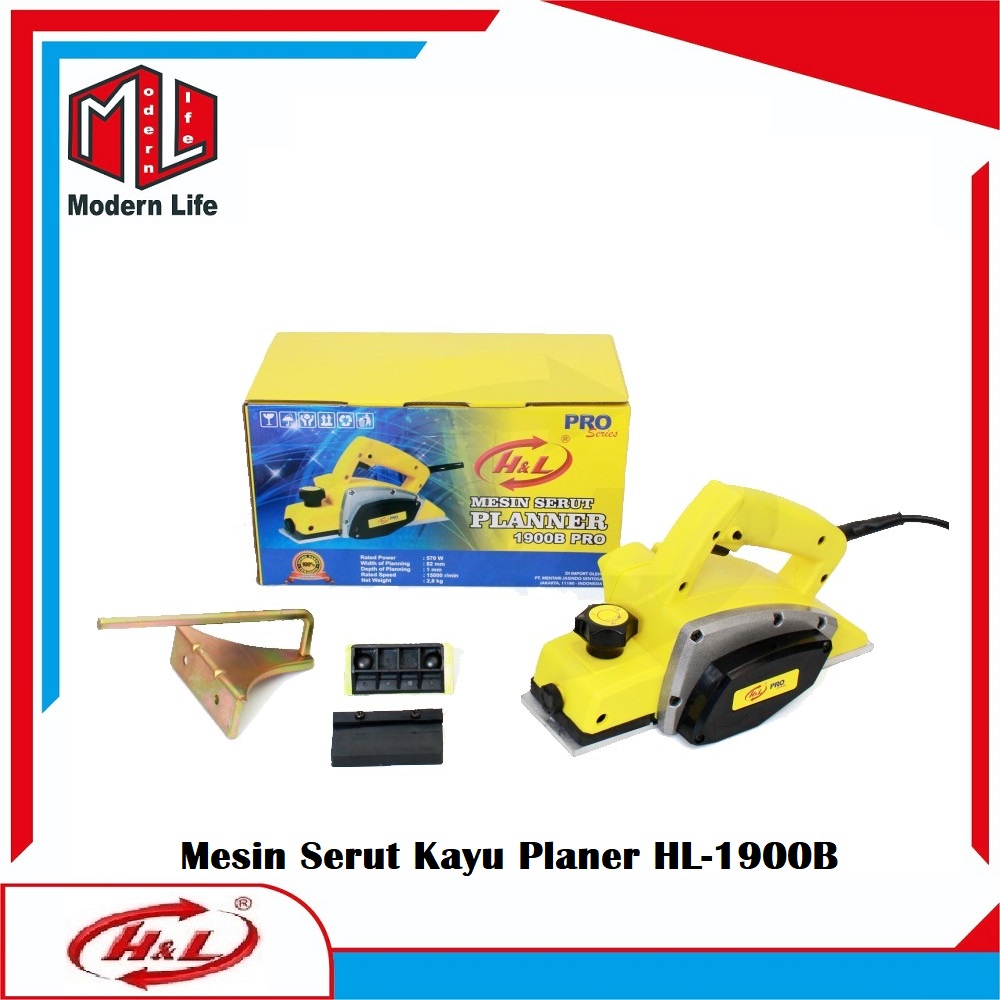 HL Mesin Serut Kayu / Planner PRO 1900B