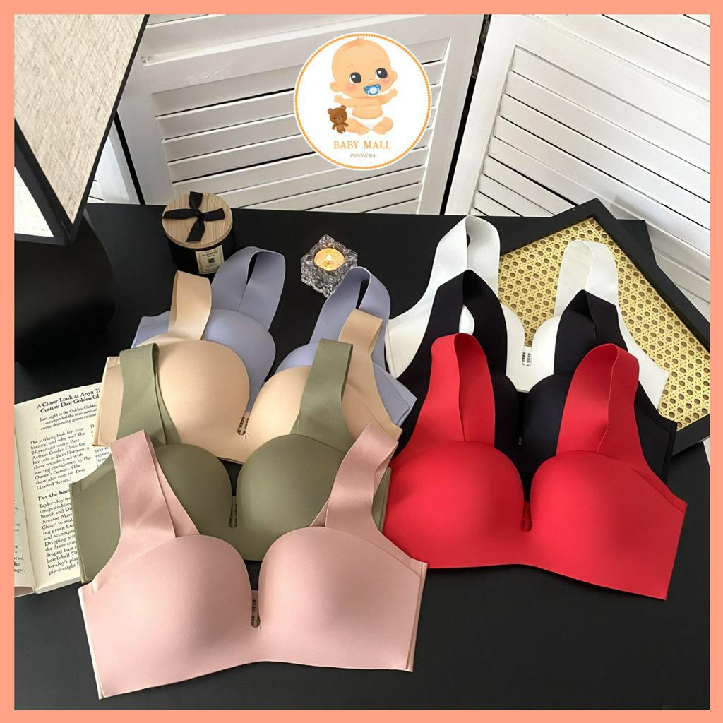 YUZU SEAMLESS BRA Pakaian Dalam Wanita / BH Tanpa Kawat / Push Up Bra Aiko 100% ORI