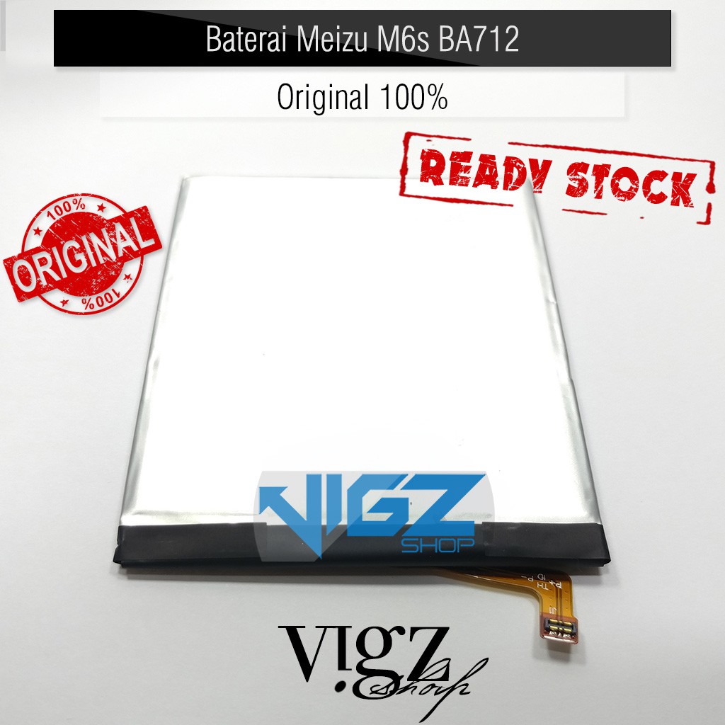 Baterai Meizu M6s BA712 Original 100%