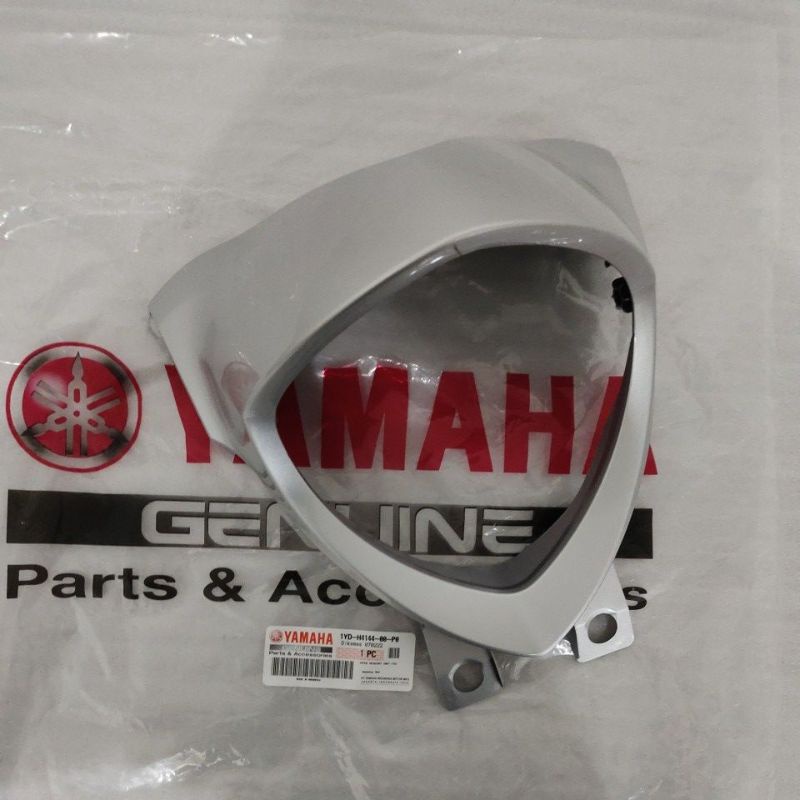Batok Lampu Depan YAMAHA Fino FI 125 Silver ORIGINAL 1YD-H4144-00-P0 Distributor Sparepart RPMsemara