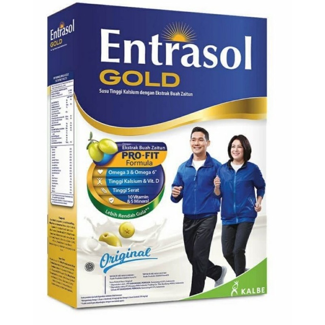 

SUSU TULANG -- Entrasol Gold ProFit formula dengan extrak buah zaitun