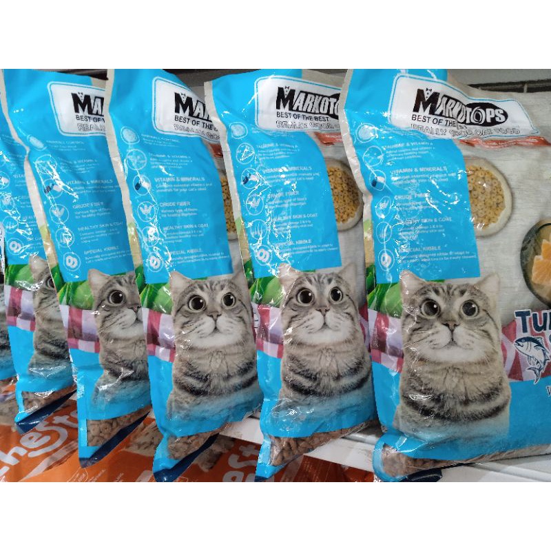 Markotops Catfood (Paket 5kg) Tuna &amp; Salmon Makanan Kucing Catfood