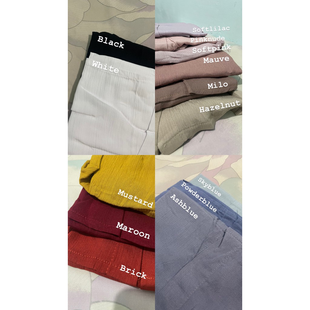 Kirra Top - Kemeja Wanita Bahan Rayon Crinkle Best Seller - BIG SIZE-3