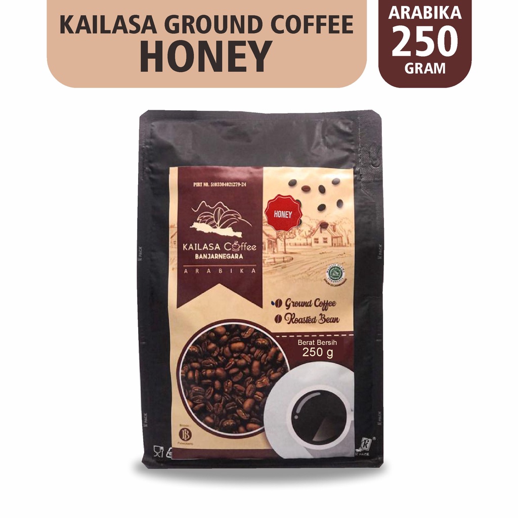 

Kailasa Coffee Ground HONEY Proses 250 gram