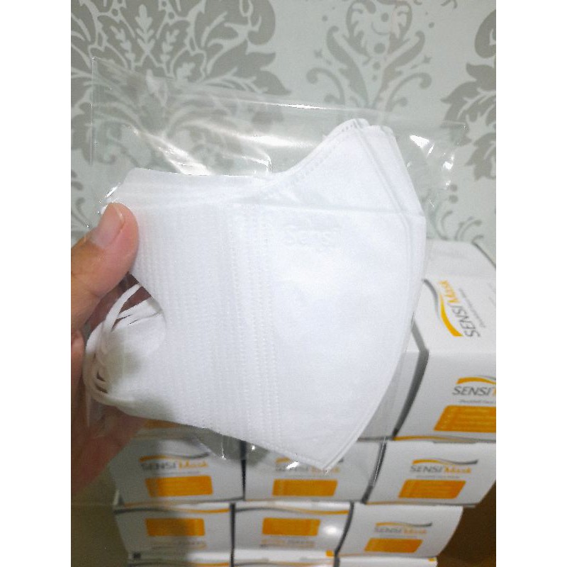 SENSI DUCKBILL BOX EMBOS ADA LOGO SENSI ISI 50 ORI