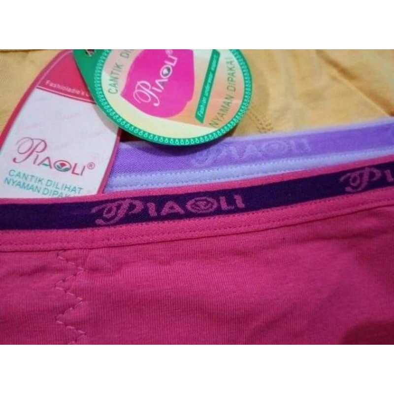 CD WANITA PIAOLI|CELANA DALAM WANITA PIOLI PAKAI JAHITAN BELAKANG ISI 6PCS| CD WANITA PIOLI PUSH UP 