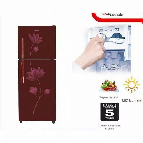 KULKAS POLYTRON 2 PINTU PRB-239 (220 L) KHUSUS CILEGON