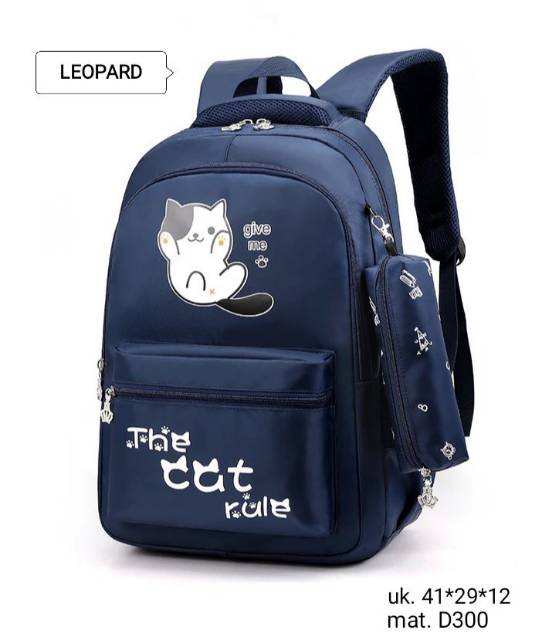 WAISTBAGS {{BISA COD}}TAS RANSEL ANAK SEKOLAH SD CEWEK THE CAT RULE