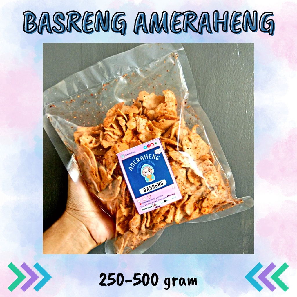 

[COMEBACK] (Pre-order) PO BASRENG AMERAHENG | Baso goreng 250 - 500 g | Baca Deskripsi sayyy