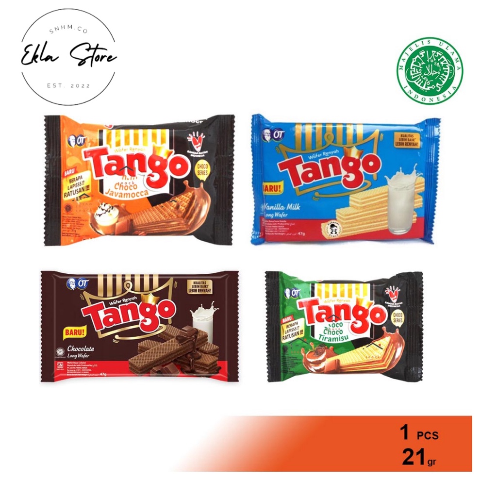 

TANGO Coklat Wafer 21 g [1 Renceng]