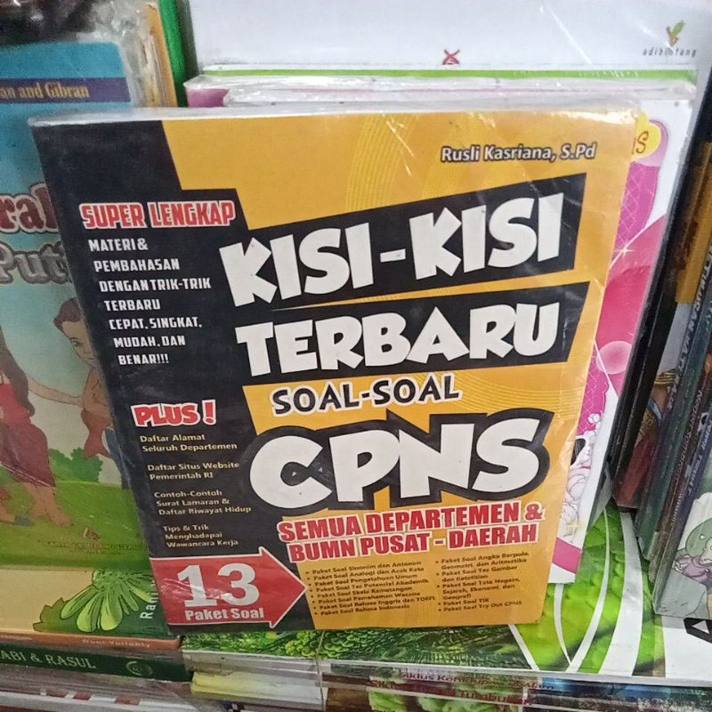 Kisi Kisi Terbaru soal soal CPNS