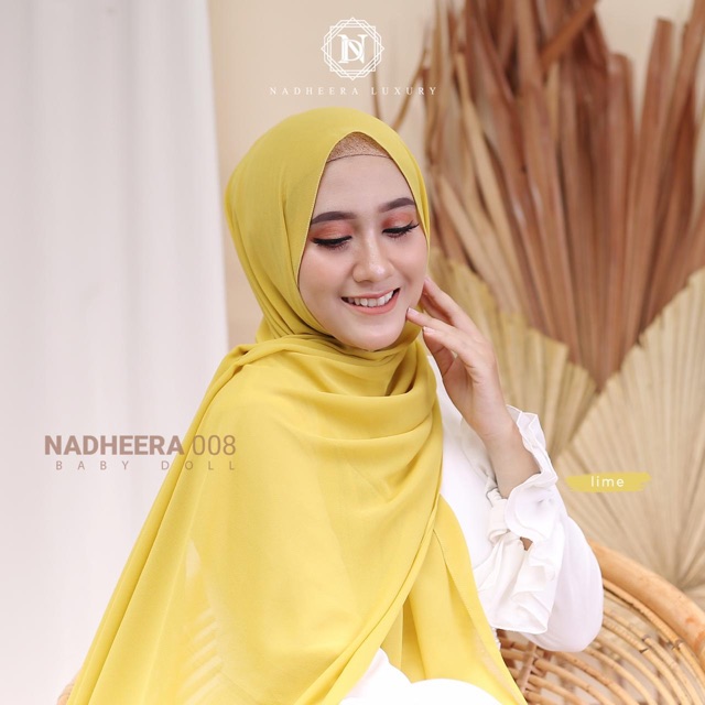 Hijab pashmina Nadheera N-08 Free Tuspin