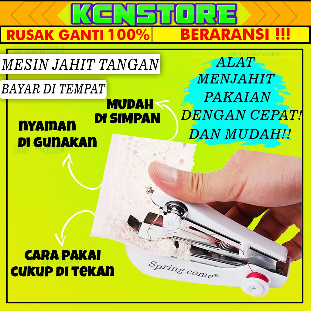 MESIN JAHIT MINI PORTABLE SET PERLENGKAPAN ALAT JAHIT JAIT MENJAHIT TANGAN MINI PORTABLE MINI