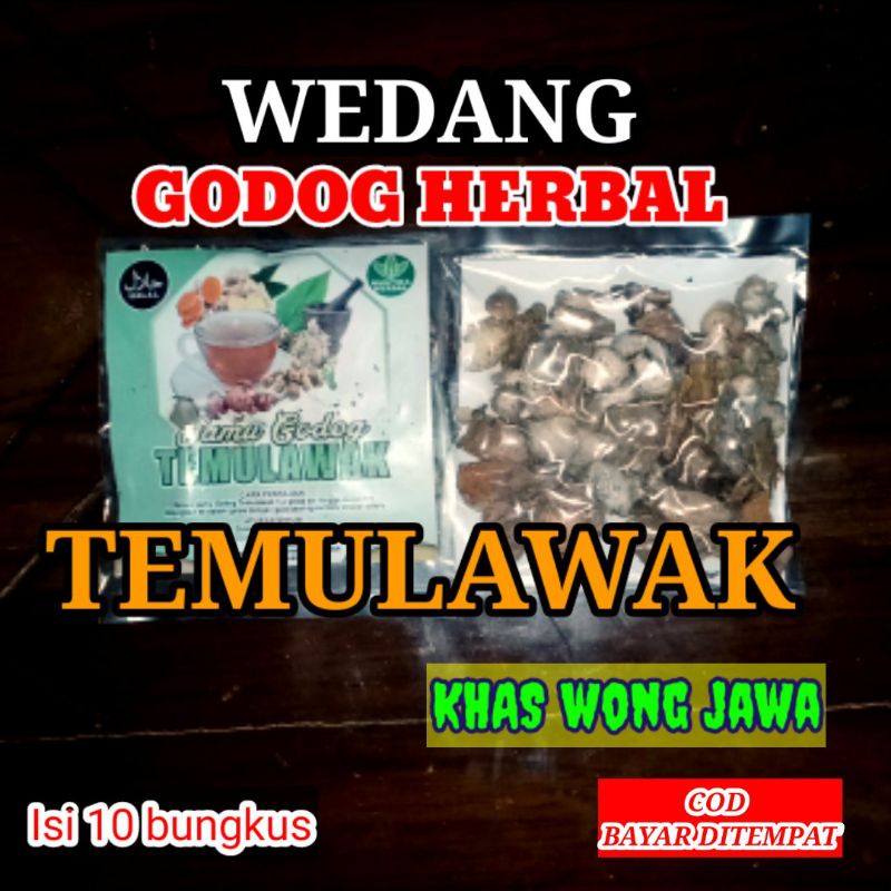 

Mustika_herbal@Jamu Godog TEMULAWAK 100%Alami isi 10