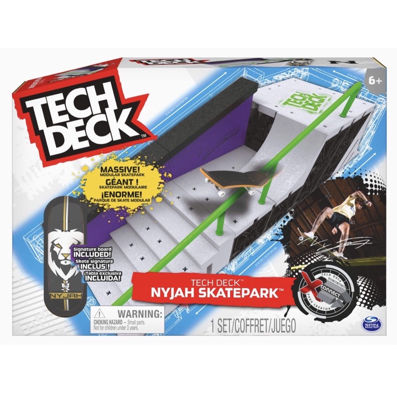 Tech Deck Nyjah Houston Skatepark Playset