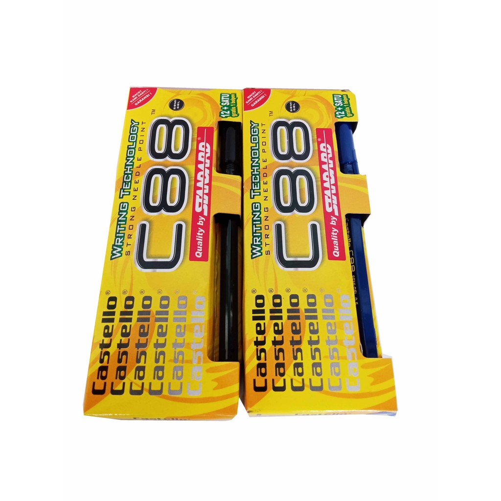 

Isi 1 buah Pulpen Bolpoin Warna Hitam Biru Merah