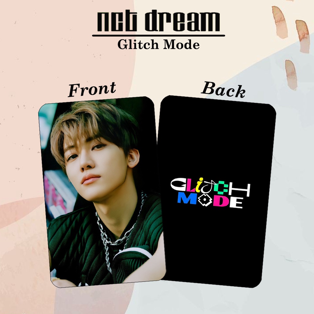 PHOTOCARD NCT DREAM - GLITCH MODE