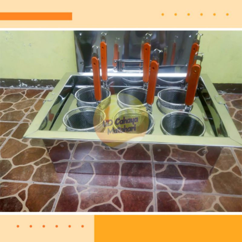 Dandang Mie Ayam 6 lubang