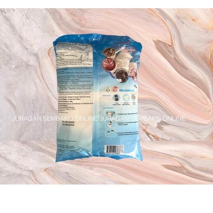 

[PRODUK KWTHS] CORNICHE Marshmallow Mega Snow White 300 g HALAL BESAR / CORNICHE MARSHMALLOW BESAR RMN