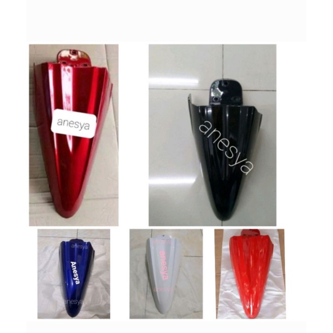 Sepakbor depan mio sporty mio lama mio karbu biru putih merah maroon hitam front fender  mio sporty mio lama mio hitam Merah hitam sepakbor depan mio