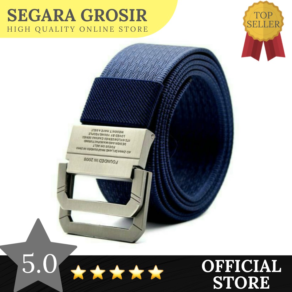 IKAT PINGGANG NYLON GESPER BESI DOUBLE RING STAINLESS SABUK TACTICAL MILITARY PLAIN CASUAL BAN PINGANG IKAT PINGGANG OUTDOOR BELT CANVAS MEN BELT GESPER GASPER COWOK MODIS AKSESORIS FASHION ORIGINAL BRANDED RINGAN MURAH TERMURAH GROSIR IMPOR IMPORT