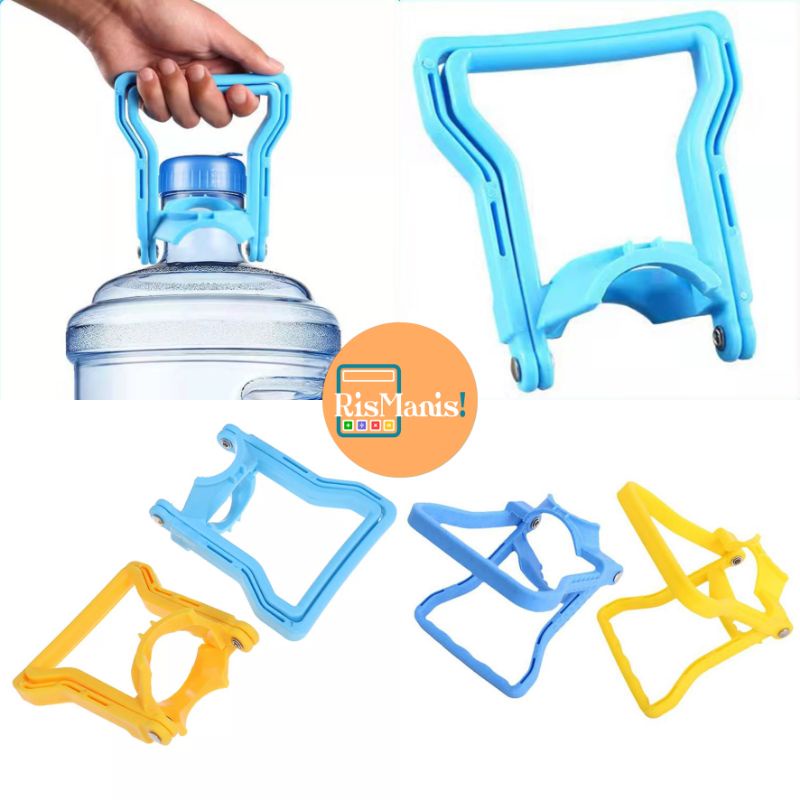 GALLONS DOUBLE GRIPPER - Alat Pengangkat Galon Air Minum 19 Liter Handle Ganda Pegangan Plastik Kuat