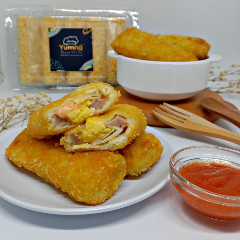 

Risol Mayo Isi Telur Sosis Frozen Food isi 5 pcs