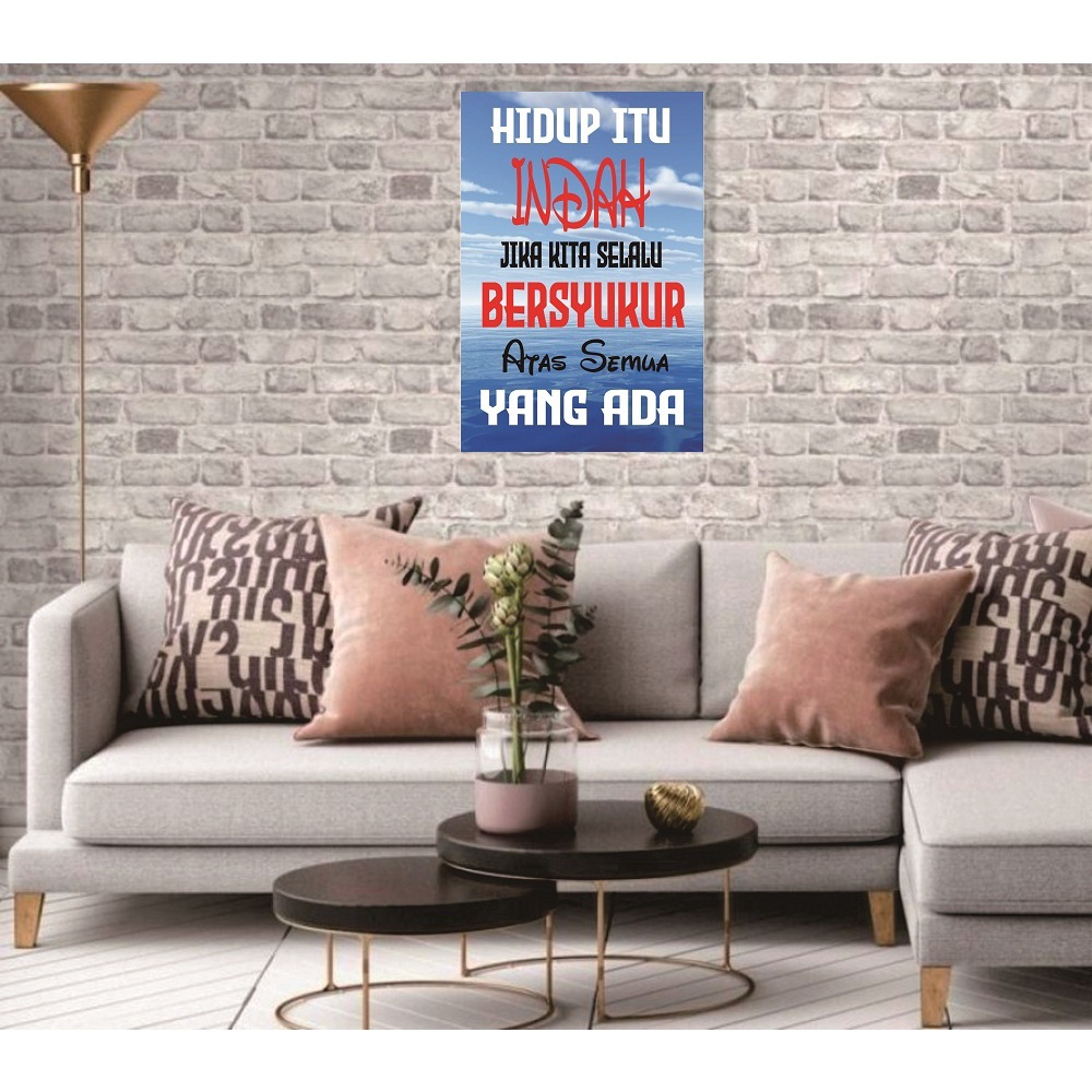 DEKORASI DINDING MOTIASI POSTER DECOR CAFE UNIK KAYU MURAH TERBARU