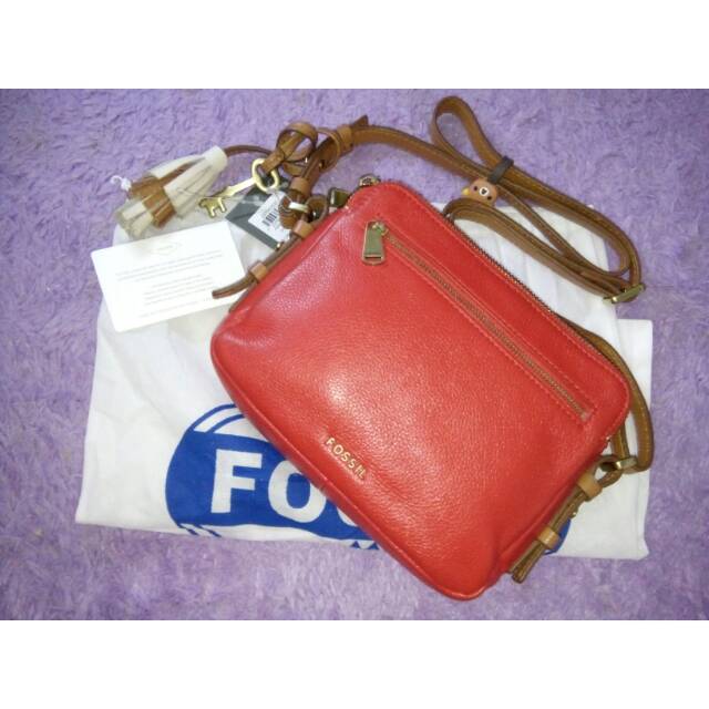FOSSIL PIPER TOASTER RED PRELOVED