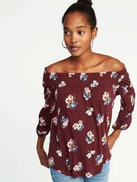 Old Navy off shoulder swing top