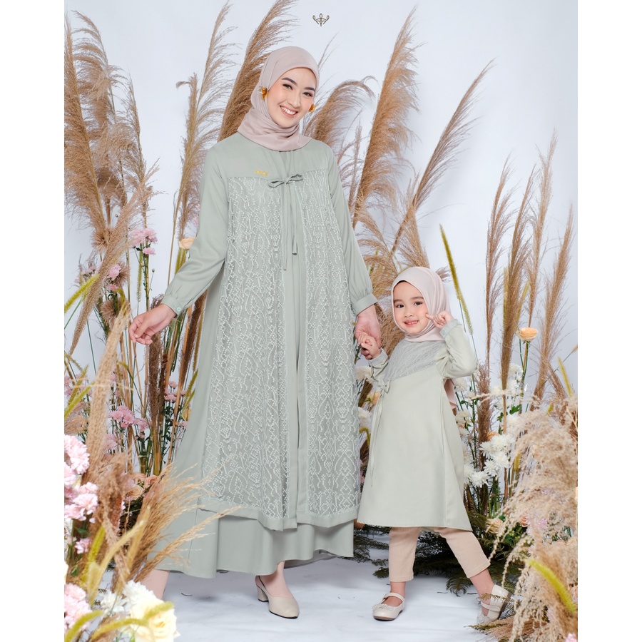 Wimi.id Raline Family Set - Sage | Family Set