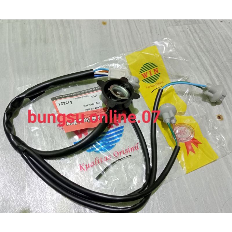 FITING LAMPU DEPAN BEAT KARBU LAMA