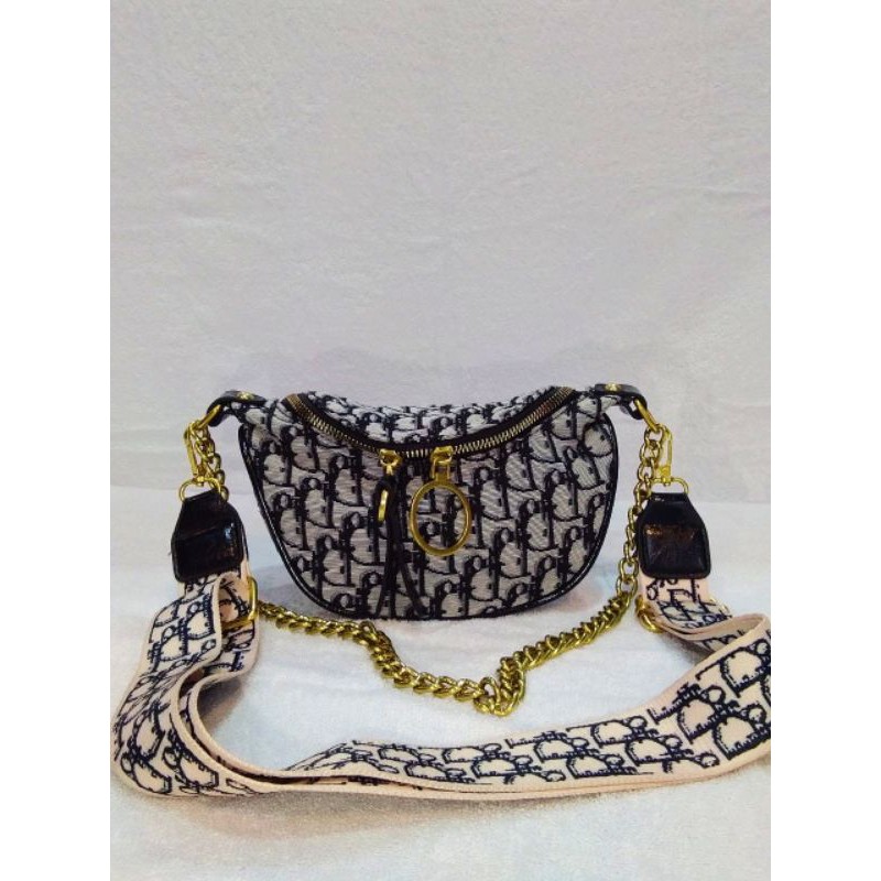 REALPICT DIOR TAS SLEMPANG WAISBAG MURAH FASHION WANITA