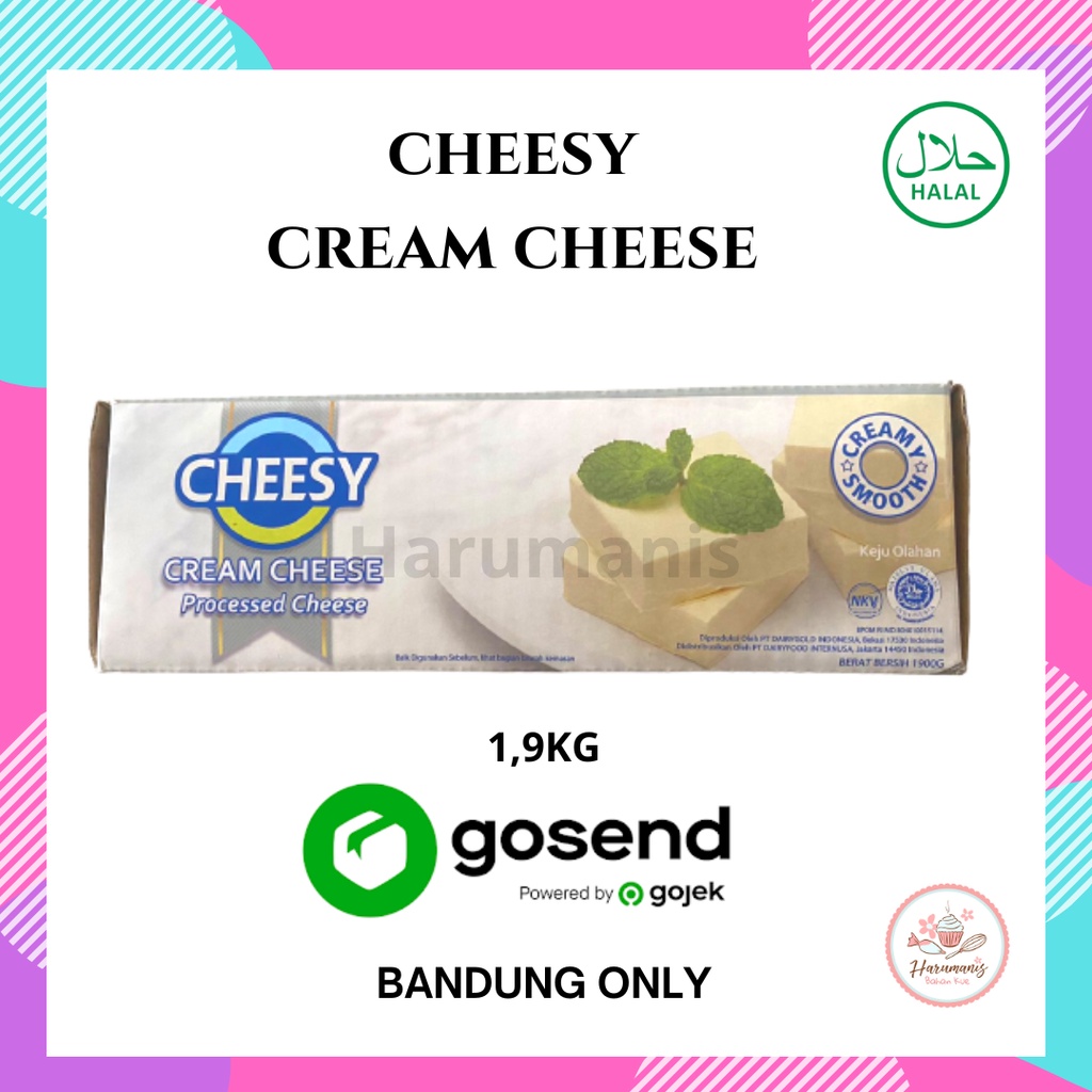 

Cheesy Processed Cream Cheese 1,9kg