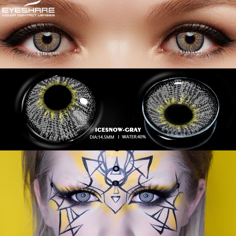 Softlens / Kontak Lensa berwarna anime cosplay game Fashion Kartun Naruto Halloween Import Premium Big Eyes/ Soflens Crazy Kosplay - Gratis Lenscase