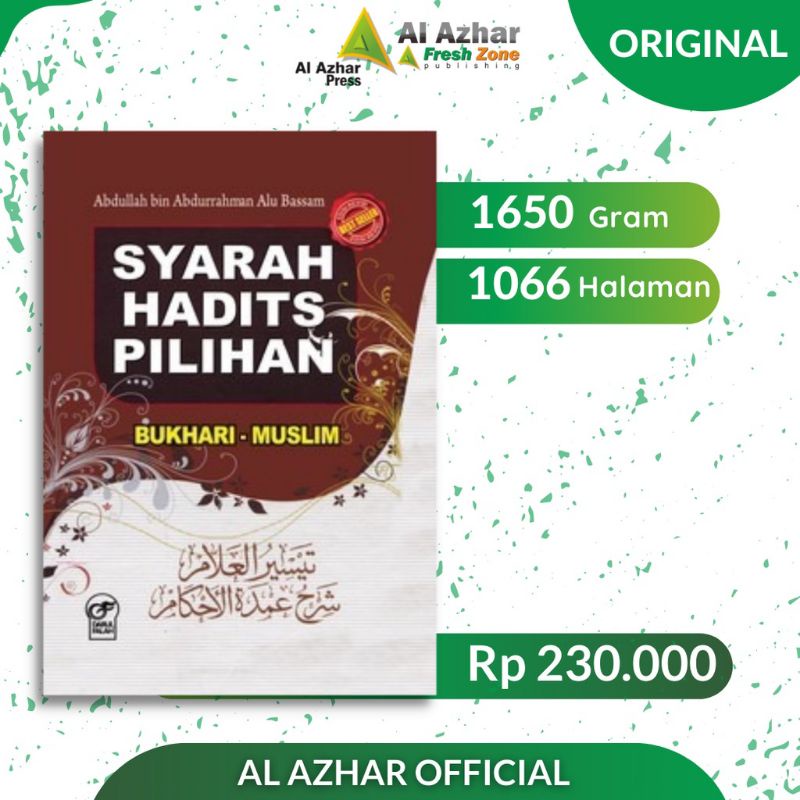Buku Syarah Hadits Pilihan Bukhari - Muslim | Darul Falah