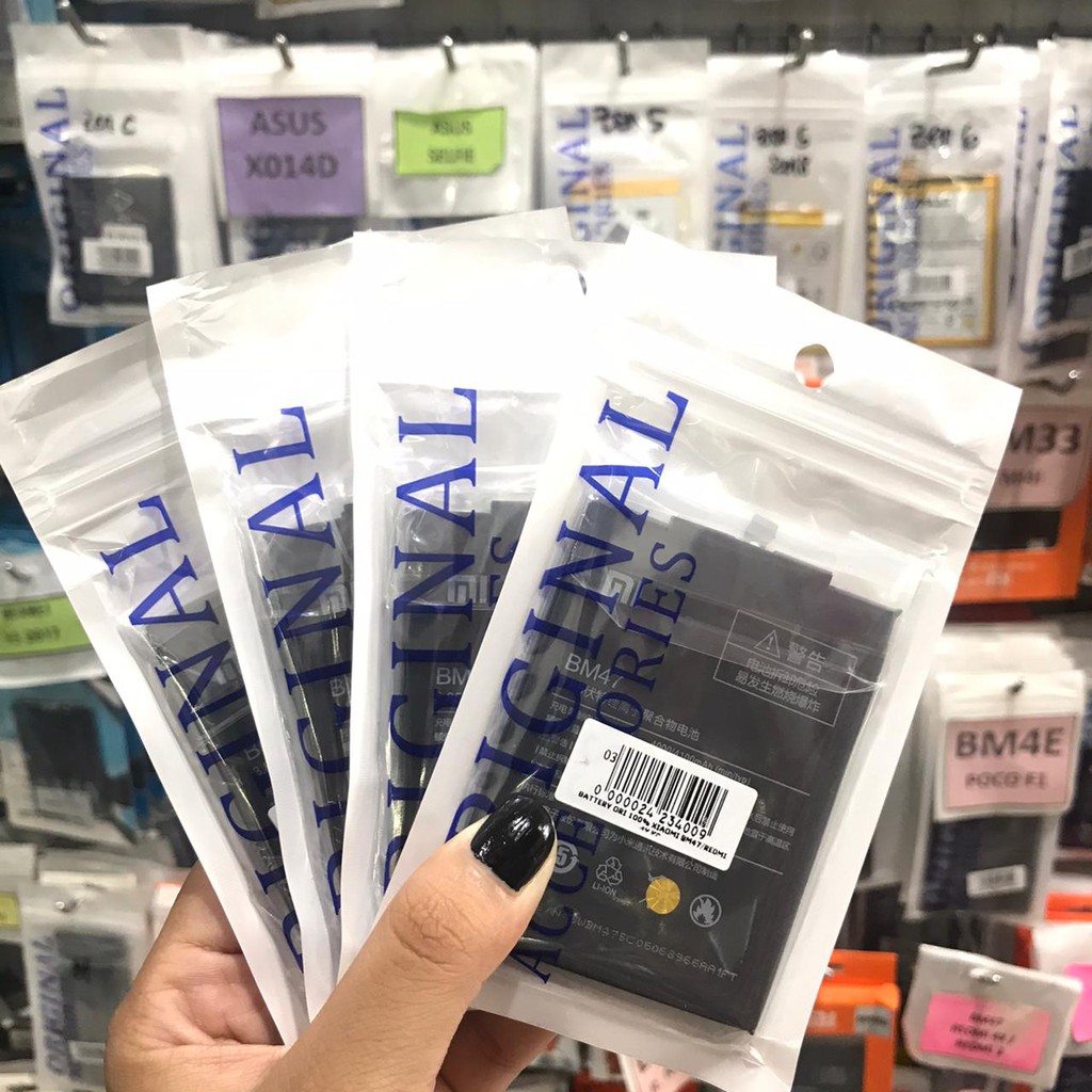 BATERAI XIAOMI BM47 / BATERAI XIAOMI REEDMI 3/3S/3 PRO / REDMI 4X KUALITAS ORI