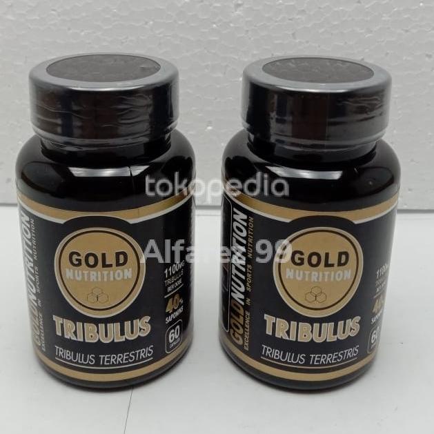 New TRIBULUS GOLD NUTRITION OBAT SUPLEMEN STAMINA PRIA HERBAL