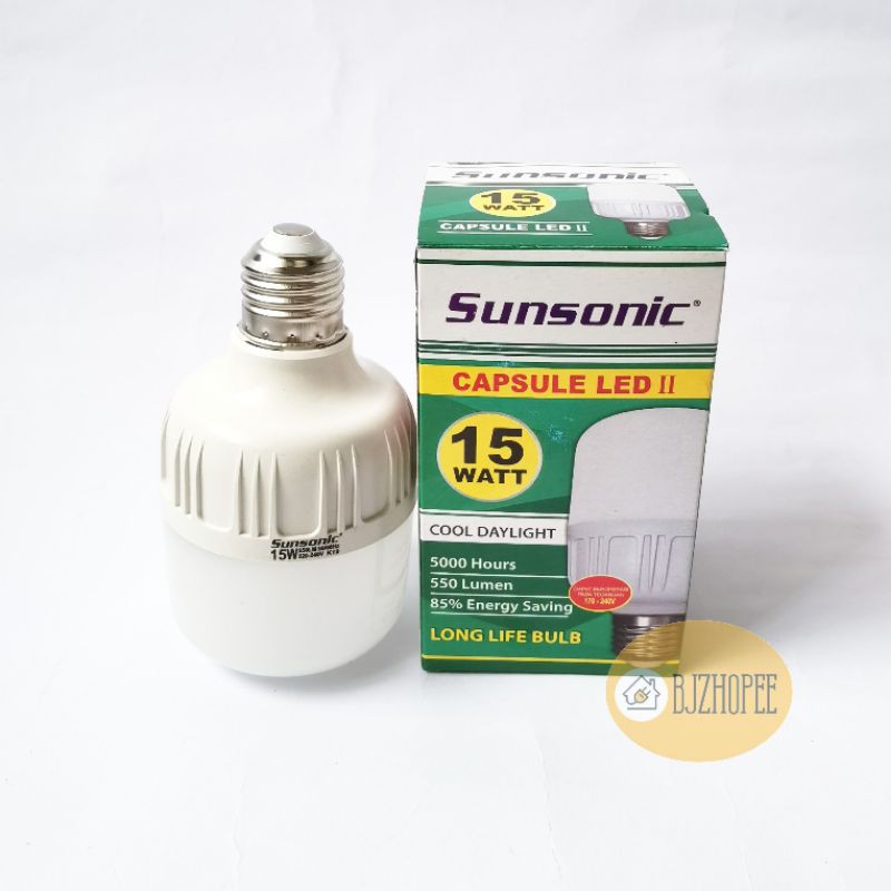 SUNSONIC Lampu LED CAPSULE 15 Watt