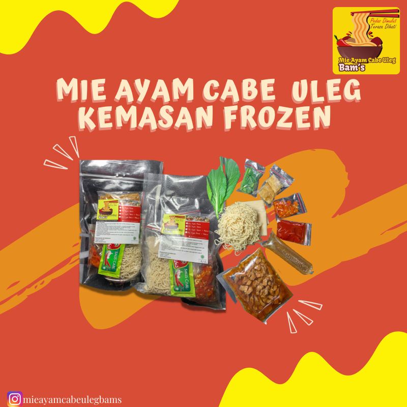 

Mie Ayam Cabe Uleg Bam's FROZEN