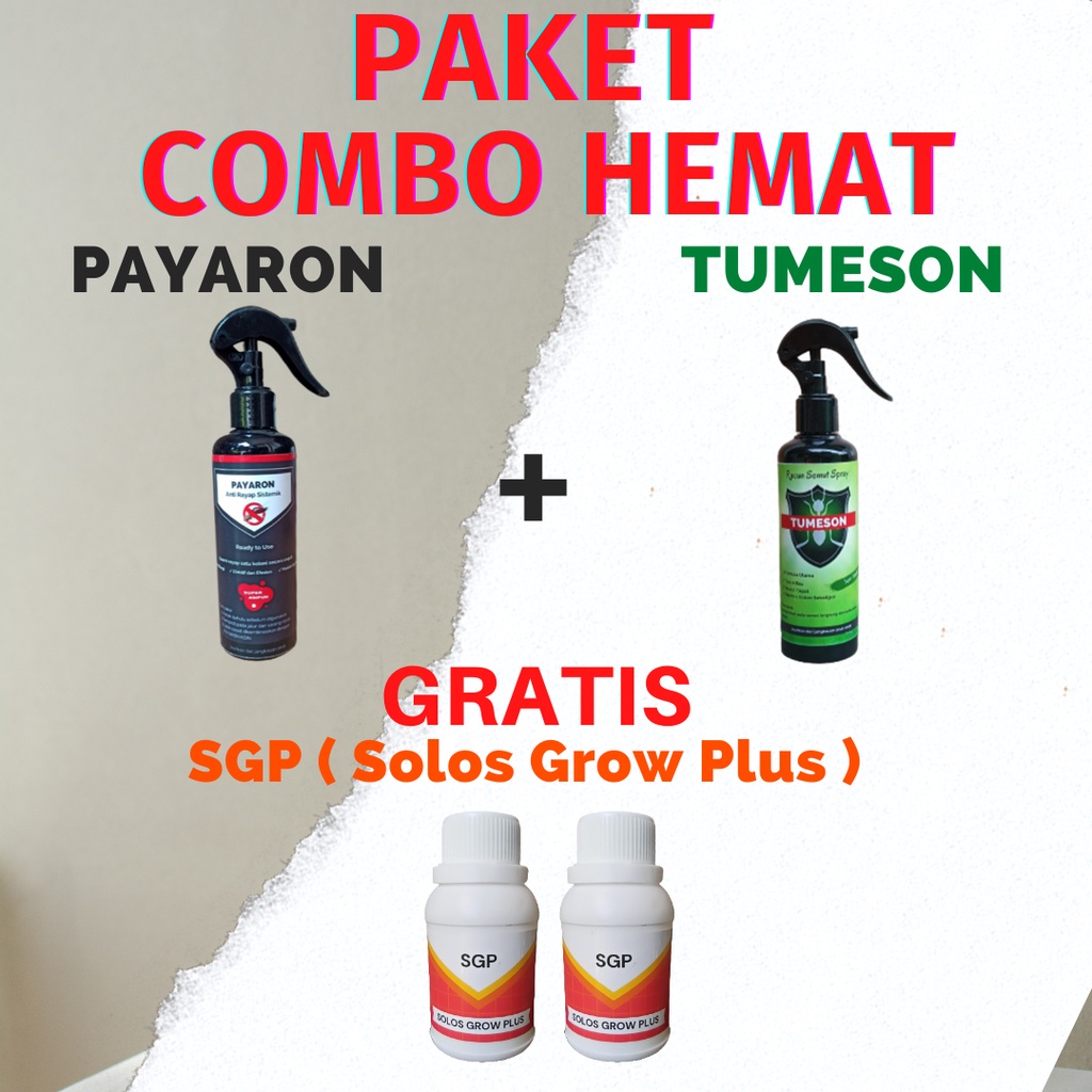 BELI 2 GRATIS 1 ( PAYARON + TUMESON GRATIS SGP )