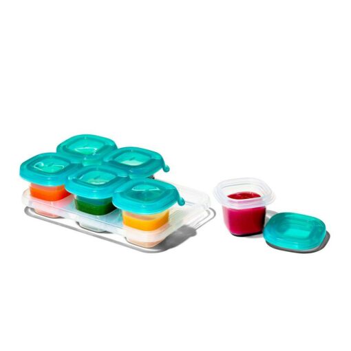 OXO Tot Silicone Baby Blocks 2oz | Wadah Penyimpanan