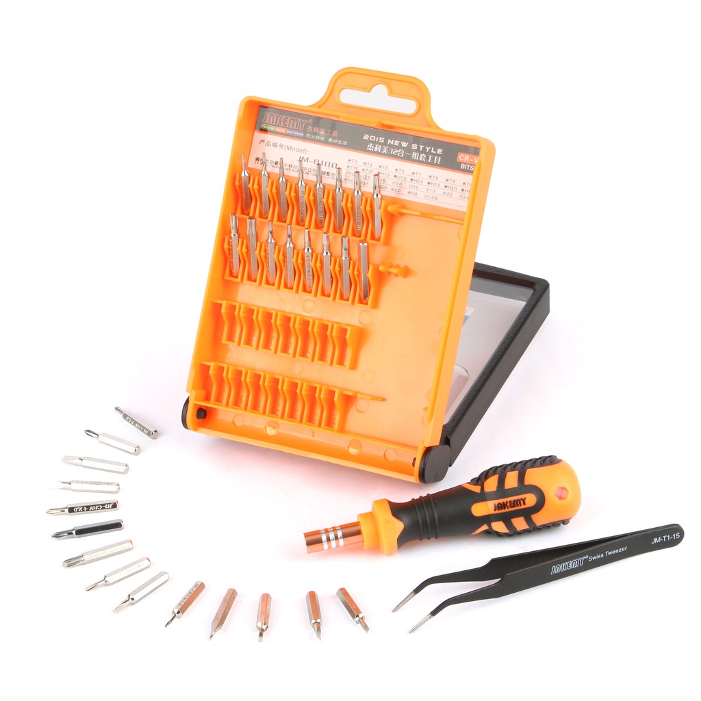 Jakemy 32 in 1 Professioal Hardware Tools - JM-8100