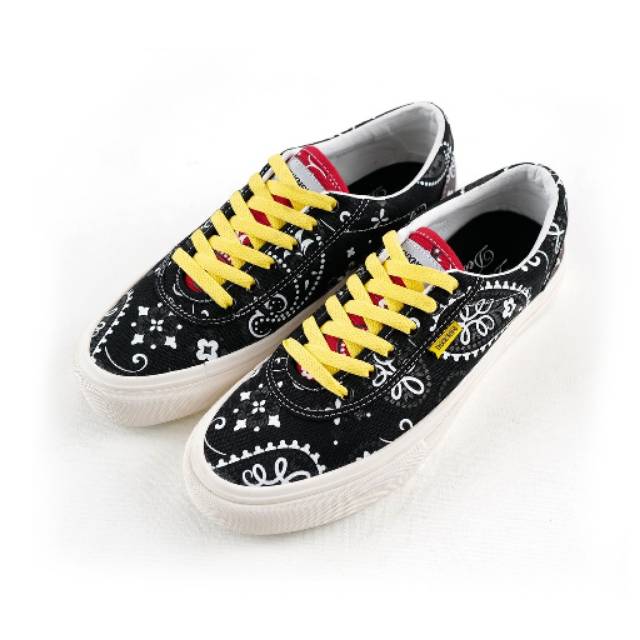 Thanksinsomnia Shoes Schaal Paisley Black- sneakers- sepatu thanksinsomnia- sepatu vulcanized