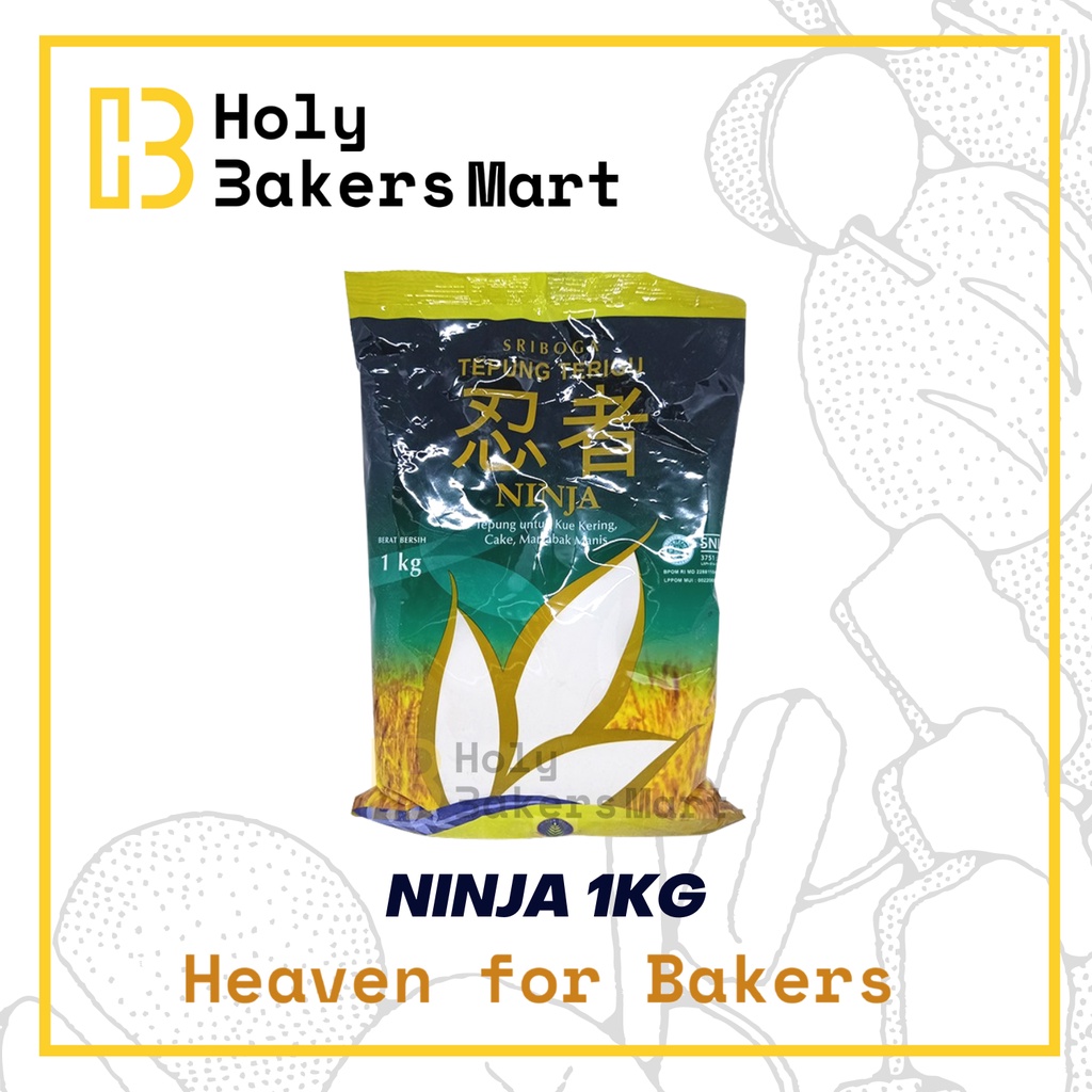 

Terigu Ninja 1KG / Tepung Ninja 1KG / Ninja 1KG / Sriboga Ninja 1KG