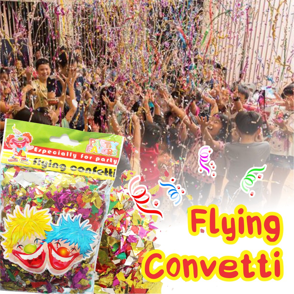 FLYING CONVETTI/KONVETI/PARTY TOOLS/PERLENGKAPAN PESTA (MPP-138)